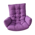 thumbnail image 3 of Cojín para silla tipo huevo con relleno suave, cojín universal para muebles de patio para el ocio. Violeta, 3 of 8
