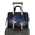 thumbnail image 2 of 16" Laptop Briefcase for Work Travel Laptop Shoulder Bag Carrying Handbag Laptop Case Neon Butterfly, 2 of 8