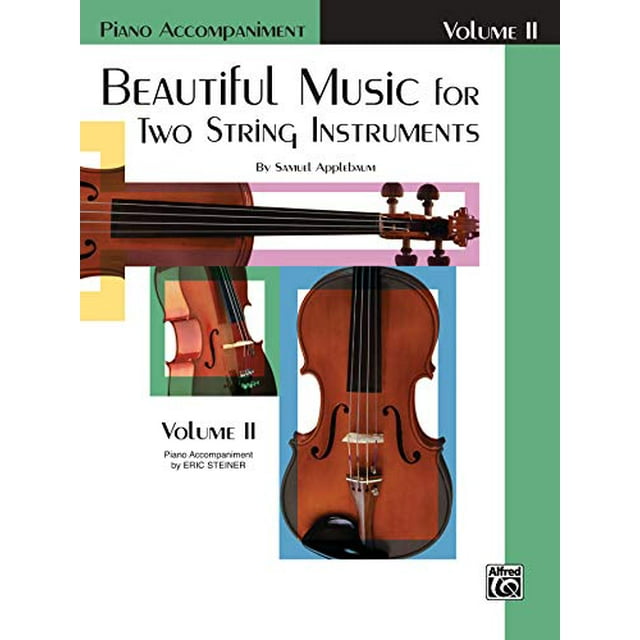 Beautiful Music pour Deux Instruments à Cordes, Bk 2: Piano Acc.