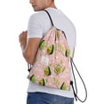 thumbnail image 3 of Drawstring Backpack - Funny Avocado Love Splash Proof Small Drawstring Gym Bag for Women Men, Cinch Sports String Bag Backpack for Travel Swimming Beach, 3 of 8