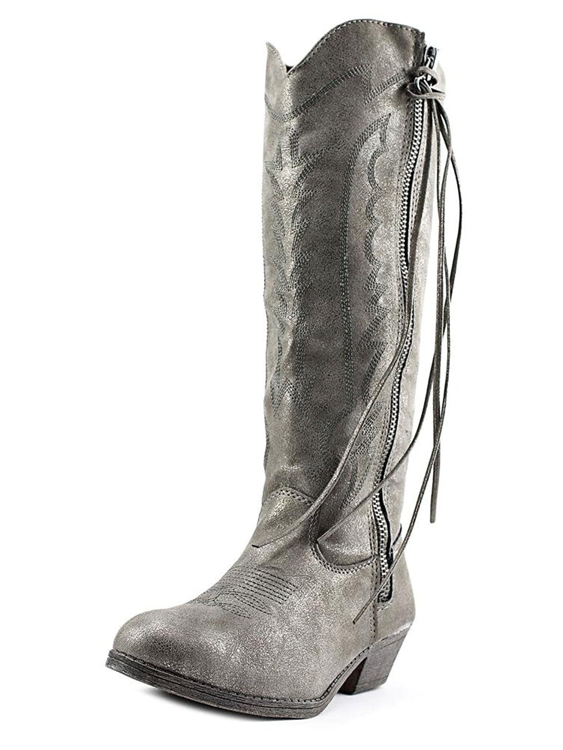 rampage black cowboy boots