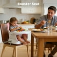 thumbnail image 5 of AILEEKISS 15-in-1 Baby High Chair, Toddler Dining Booster Seat with Activity Center, Pink, 5 of 13