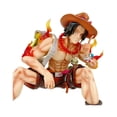 thumbnail image 3 of Figura de One Piece BT postura sentada Piratas de Barbablanca segundo capitán postura sentada Ace GK modelo adornos periféricos de animación, 3 of 3