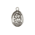 thumbnail image 2 of Small .925 Sterling Silver Saint Mark the Evangelist Medal Pendant on 24 Inch Endless Rhodium Plated Heavy Curb Brass Chain, Catholic Religious Necklace -Made in USA- Deluxe Velvet Gift Box, 2 of 6