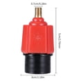 thumbnail image 4 of Soidarity Adaptador de bomba de aire Sup, paleta inflable, bote de goma, adaptador de válvula de aire para Kayak, convertidor de compresor de neumáticos, Type3 NO3 Soidarity OD0119-00, 4 of 6