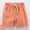 Orange, variant on Tuosodrolic Boys Girls Summer Beach Shorts Drawstring Linen Shorts Casual Loose Shorts Comfy Vacation Shorts Size 2-7T
