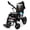 Black, variant on Only 49 lbs Electric Wheelchair, 20" Seat Width, 330 lbs Capacity, 19 Miles Range, Electric Wheelchairs for Adults, US Based Support, Remote Controlled Wheel Chair, IQ-9000 by Majestic