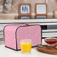 thumbnail image 6 of Haiem Breast Cancer Awareness Print Toaster Covers 2 Slice Wide Slot,Bread Dust Cover & Fingerprint Protection,Bread Machine Cover,Appliance Covers, 6 of 7