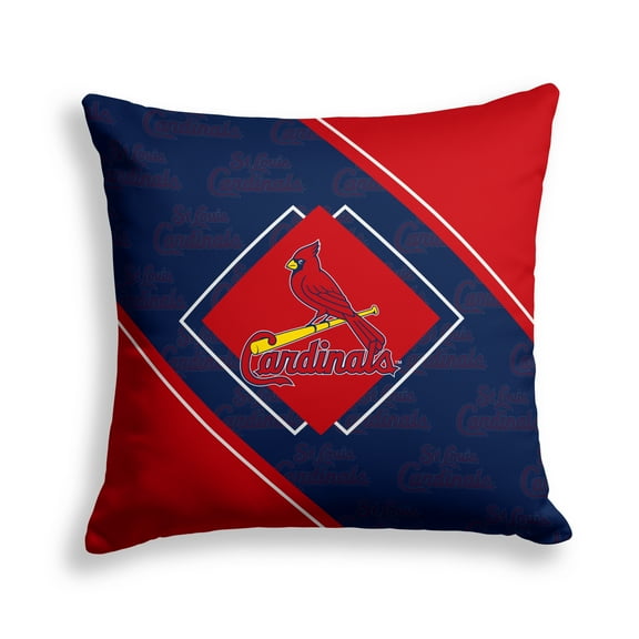 Pegasus St. Louis Cardinals 18" x 18" Diamond Boxed Decor Pillow