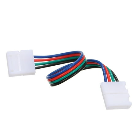 - 4 Pin Extension Weld Line for RGB LED Strip Light 10 Pack