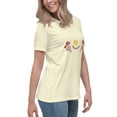 thumbnail image 5 of Bella + Canvas Women's Relaxed T-Shirt Short Sleeve Graphic Crew Neck (Citron, 2XL), 5 of 5