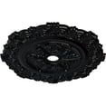 thumbnail image 3 of 33 1/4"OD x 3 5/8"ID x 1"P Scroll Medallion Black Pearl Finished, 3 of 6