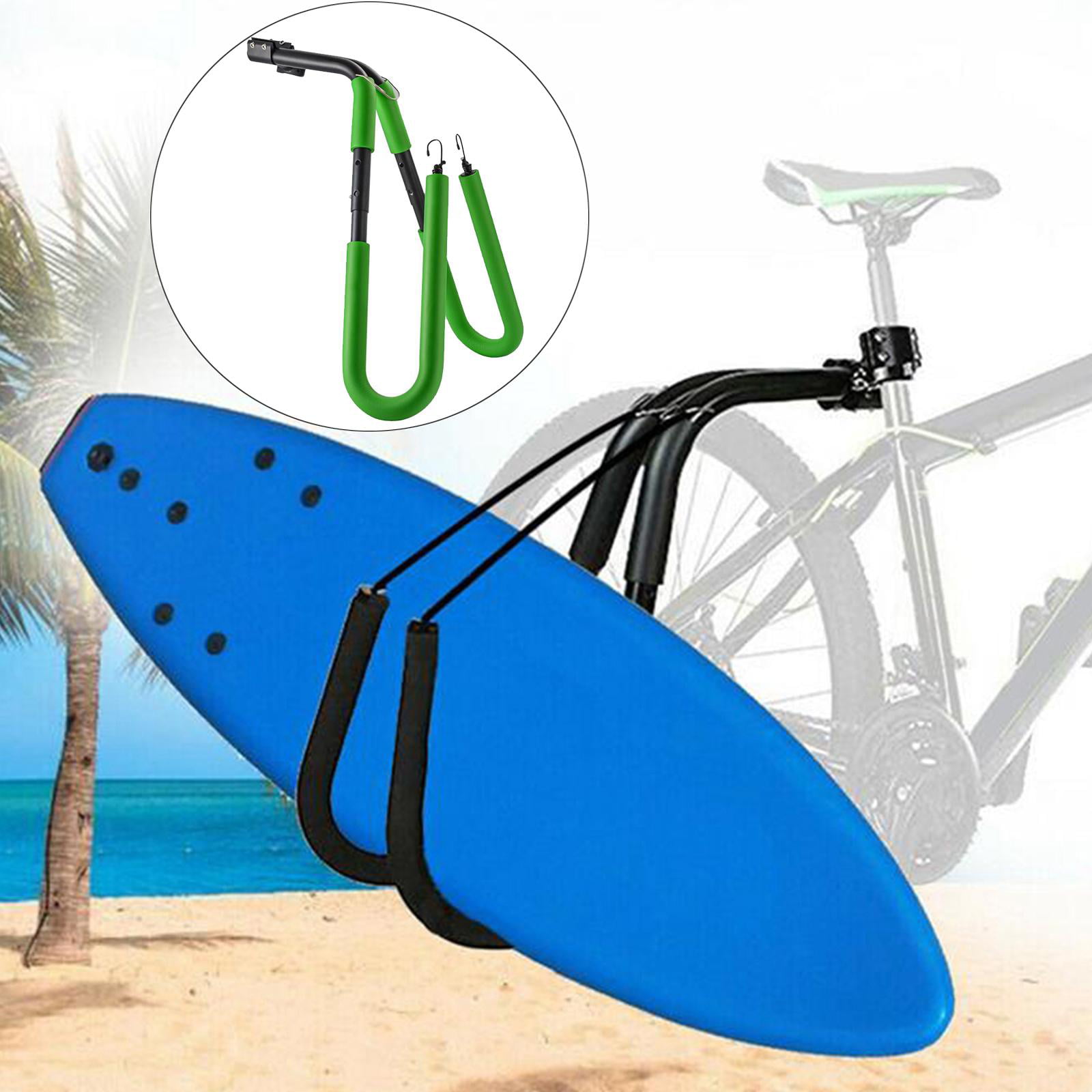 Motorcycle Surfboard Rack Holder Motor Bike Wakeboard Side Carrier Clamp 