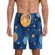 thumbnail image 1 of Fotbe Planets And Stars1 Pantalones Cortos de Pijama para Hombre, Ropa de Dormir, Pantalones de Pijama Cortos para Hombre-XX-Large, 1 of 6