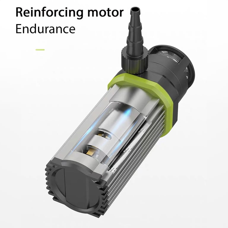 DC12V 60W Mini Submersible Water Pump, Geyser Circulation Mini Clear Water  Pump, 49.21ft High Lift For Pond, Water Feature, Aquariums, Hydroponics -  Walmart.com