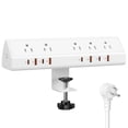 thumbnail image 1 of Soporte de pinza Power Strip Jgstkcity, 65 W, 4 USB-C y 5 salidas, 1 of 7
