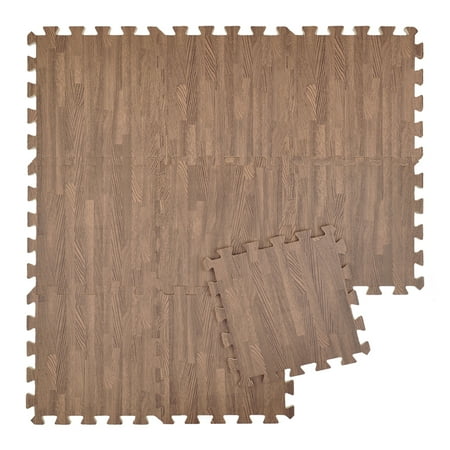 Aspire 9 Sqft Tiles 12 Protective Floor Mat Eva Foam Wood Grain Aspire 9 Sqft Tiles 12 Protective Floor Mat Eva Foam Wood Grain Exercise For Playroom
