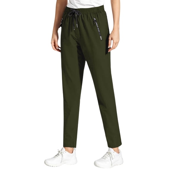 Women'S Pants Comfortable Fits Stretch Active Pant S Stretch Active Breathable & Quick Drying Pant Army Green XL