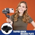 thumbnail image 2 of Tripod Mount Tripod Mount Adapter Mounting Plate Sports Camera Quick Release Plate Supply, 2 of 8