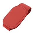 thumbnail image 1 of Porta gafas con clip multiusos universal para guardar billetes y efectivo, color rojo, 1 of 9