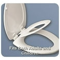 thumbnail image 4 of Mayfair NextStep2 Elongted Toilet Seat with Built-In Potty Training Seat, 4 of 9