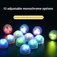 thumbnail image 3 of LED Capsule Lights for Slushi FS301/FS300,Waterproof Small Tealight Candles Battery Operated Underwater Light,13 Colors&4 Modes and No Installation Mini RGBW Light Slushi Machine Accessories, 3 of 8