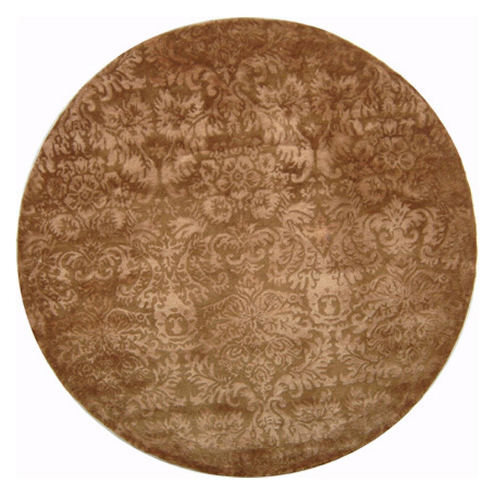 SAFAVIEH Martha Stewart Tomas Damask Area Rug, Sage, 7'9" x 9'9"
