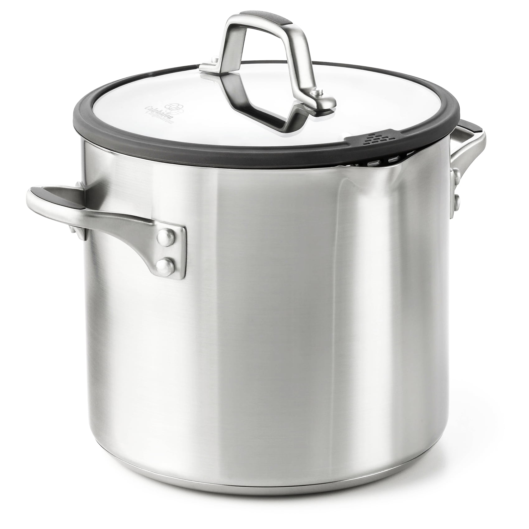 Calphalon  8-qt Tri-Ply Stainless Steel Stockpot  New 