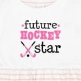 thumbnail image 4 of Inktastic Future Field Hockey Star Girls Baby Dress, 4 of 5