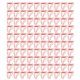 thumbnail image 1 of 100 Uds Clip de papel forma de pie lindo antideslizante clip portátil para marcador archivo de documentos de oficina, 1 of 8