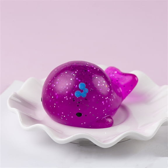 Sensory Squeeze Toys for Stress Relief, Portable Stuffed Bun for Office Calming, Soft Decompression Dough Ball with Cute Features for Adults