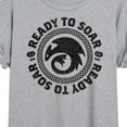 thumbnail image 3 of How to Train Your Dragon - Ready To Soar - Women's Oversized T-Shirt, 3 of 5