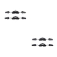 thumbnail image 4 of Toystoory 2 piezas amplían tus horizontes submarinos con aletas de buceo con resorte, aletas de buceo, correas de acero inoxidable para cordones negro S 2Conjunto, 4 of 6