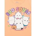 thumbnail image 2 of Squishmallow Boo Squad Girls Halloween Short Sleeve Graphic T-Shirt, Sizes 4-16, 2 of 3