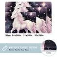 thumbnail image 2 of Unicorn Polyester Non-Slip Machine Washable Floor Carpet Chair Mat Floor Rug, 2 of 6