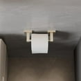 thumbnail image 6 of Double Post Pivoting Modern Square Toilet Paper Holder by RUACQ, Brushed Nickel, Wall Mounted, 6 of 6