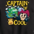 thumbnail image 3 of Disney Emoji - Captain Of Cool - Toddler And Youth Crewneck Fleece Sweatshirt, 3 of 5