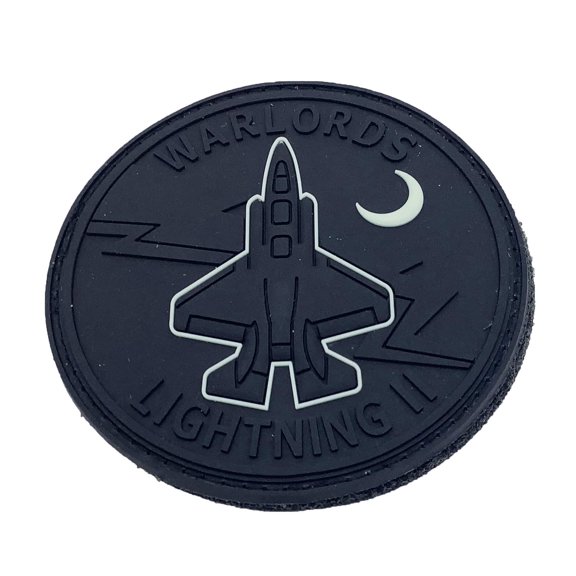 VMFAT-501 Warlords PVC Shoulder Patch- With Hook and Loop