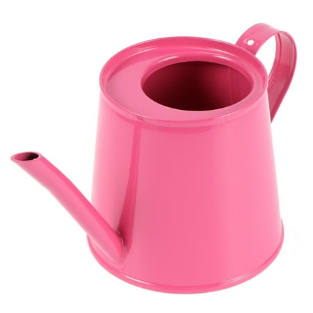

NUOLUX Mini Iron Watering Can Household Watering Can Watering Pot Decor Sprinkled Kettle Layout for Home Desktop Photo (Rosy)