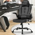 thumbnail image 2 of PayLessHere Gaming Chair With Lumbar Support, Adjustable Headrest Office Chair For Adults, Black, 2 of 7