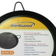 thumbnail image 4 of Brentwood 13 inch Carbon Steel Non-Stick Double Burner Comal Griddle, Black, 4 of 6