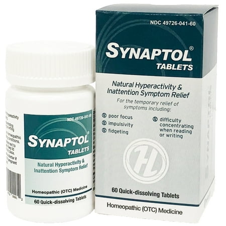 HelloLife Synaptol Tablets - Natural Hyperactivity & Inattention Symptom (Best Natural Constipation Relief)