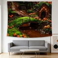 thumbnail image 4 of FLASHLUMI 80"×60" Tapestry, Decorative Wall Hanging for Bedroom Living Room Office Home Decor, 4 of 8