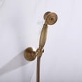 thumbnail image 5 of Single-function Classic Shower Head, High Quality Brass Material with Antique Brushed Finish, Easy Installation Including Lead Free Bracket and 150cm Shower Hose, Perfect for, 5 of 5