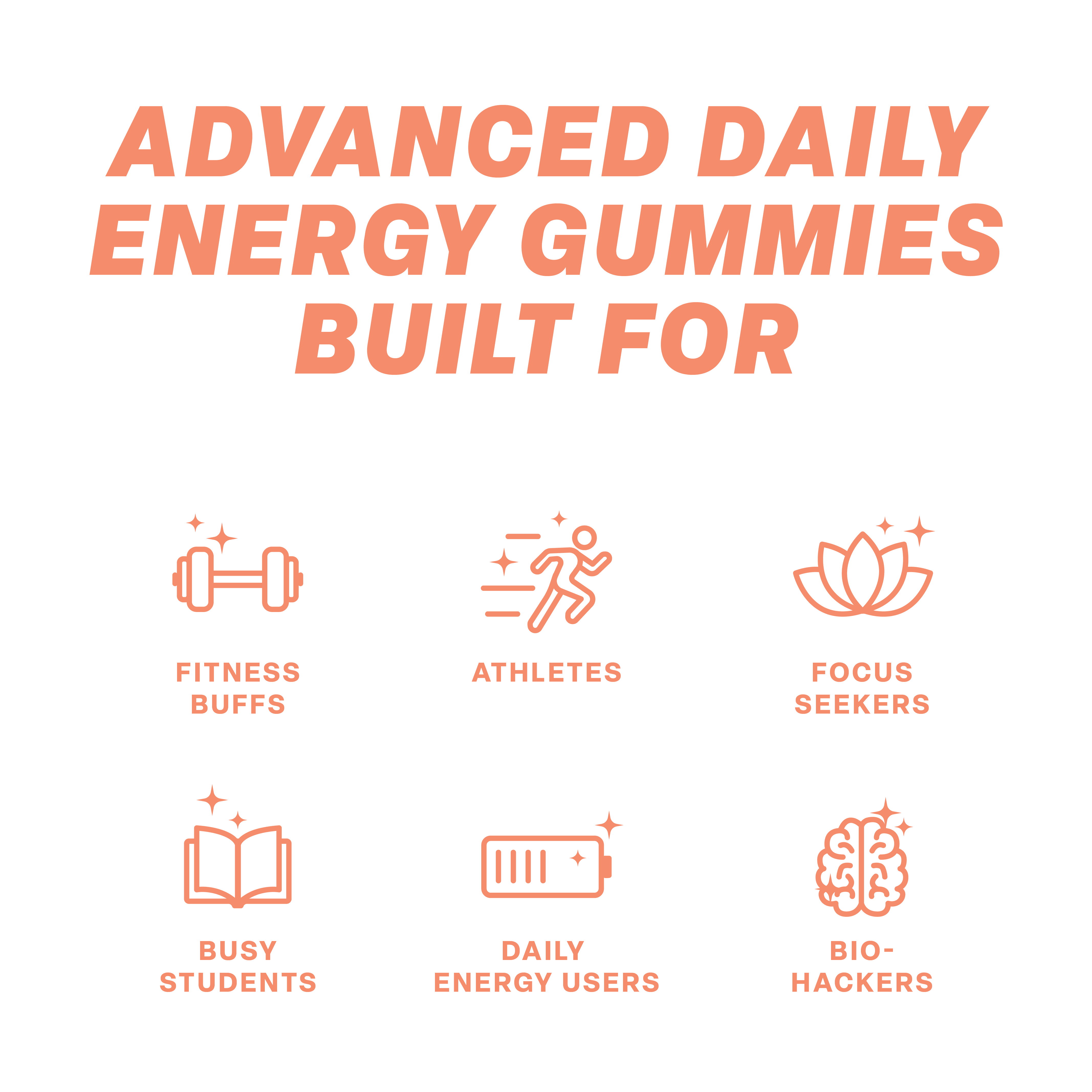 Lucky Energy Son of a Peach 10 Pack Gummies