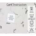 thumbnail image 6 of RUVANTI 100% Cotton Sheets Full Size Bed Set - 300 Thread Count Silky Soft Sateen Weave, Cooling, Lightweight & Breathable, 16" Deep Pocket, Durable & Luxury Satin-Like, 4 Piece, Childhood Sketch, 6 of 8