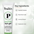 thumbnail image 4 of TruSkin Peptide Eye Gel – Under Eye Care with Peptides, Plant Stem Cells, Hyaluronic Acid – Improve Look of Dark Circles & Lines, 0.5 fl oz, 4 of 7
