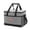 A003- Gray, variant on Large Insulated Lunch Bag, Insulated Cooler Bag, 18X12 In, Waterproof Fabric, Black Mesh Fabric, Travel Cooler for Car, Cooler for Beach, Black Lunch Bag, 1 Pc