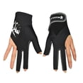 thumbnail image 3 of Fingerstall 1 UNIDS Guantes Pool Cue Billar Tres Guantes Cortados Manos Izquierdas Guantes Accesorio BOODUN Fingerstall, 3 of 7