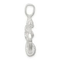 thumbnail image 2 of 925 Sterling Silver Polished Nautical Ship Mariner Anchor Charm 34x21mm Wide Pendant Necklace for Women, 2 of 4